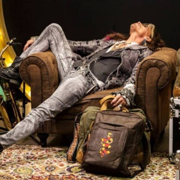 Steven Tyler Handmade Brown Raw Leather Duffle Bag Travel Bag One of A KIND